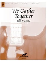 We Gather Together Handbell sheet music cover